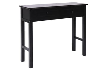 Sivupöytä 90x30x77 cm Musta