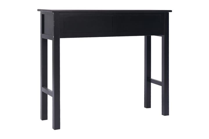 Sivupöytä 90x30x77 cm Musta - Musta - Lamppupöytä - Tarjotinpöytä & pikkupöytä