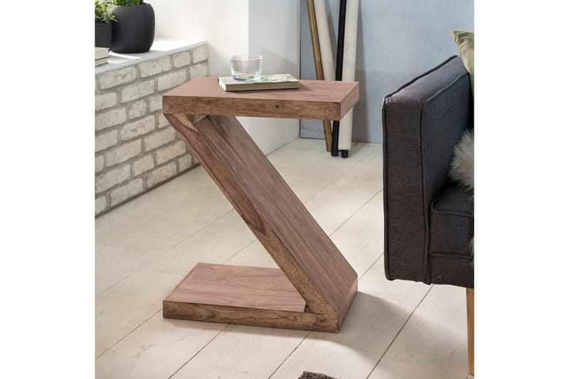 Sivupöytä Abriele 44 cm - Puu/Luonnonväri - Huonekalut - Pöytä & ruokailuryhmä - Apupöytä & sivupöytä - Lamppupöytä