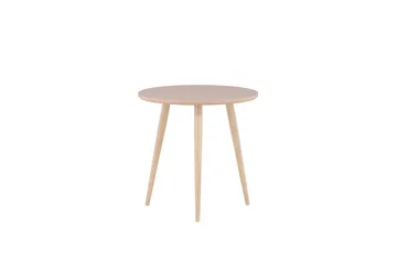 Sivupöytä Askim 48 cm - Beige - Huonekalut - Pöytä & ruokailuryhmä - Apupöytä & sivupöytä - Lamppupöytä