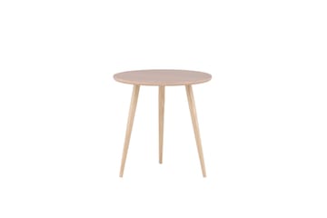 Sivupöytä Askim 48 cm - Beige - Huonekalut - Pöytä & ruokailuryhmä - Apupöytä & sivupöytä - Lamppupöytä