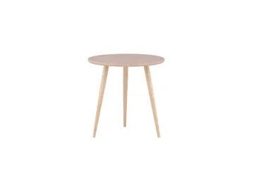 Sivupöytä Askim 48 cm - Beige - Huonekalut - Pöytä & ruokailuryhmä - Apupöytä & sivupöytä - Lamppupöytä