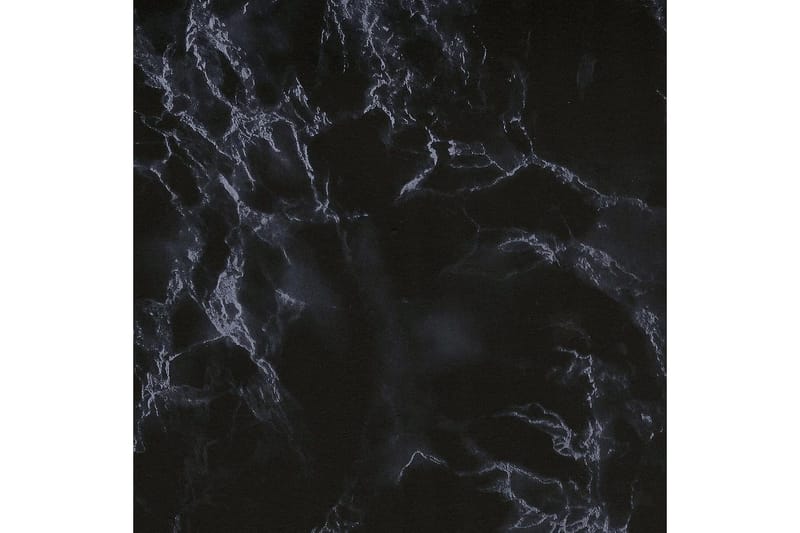 Sivupöytä Athena 55 cm Marmorijäljitelmä/Musta - Novogratz - Huonekalut - Pöytä & ruokailuryhmä - Apupöytä & sivupöytä - Lamppupöytä