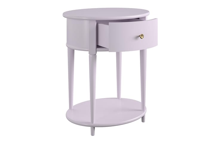 Sivupöytä Aurora 55x45 cm - Liila - Tarjotinpöytä & pikkupöytä - Lamppupöytä