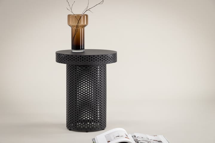 Sivupöytä Bearsden x Josefin Lustig 40 cm Musta - Vind - Tarjotinpöytä & pikkupöytä - Lamppupöytä