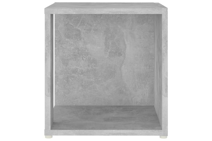 Sivupöytä betoninharmaa 33x33x34,5 cm lastulevy - Harmaa - Tarjotinpöytä & pikkupöytä - Lamppupöytä