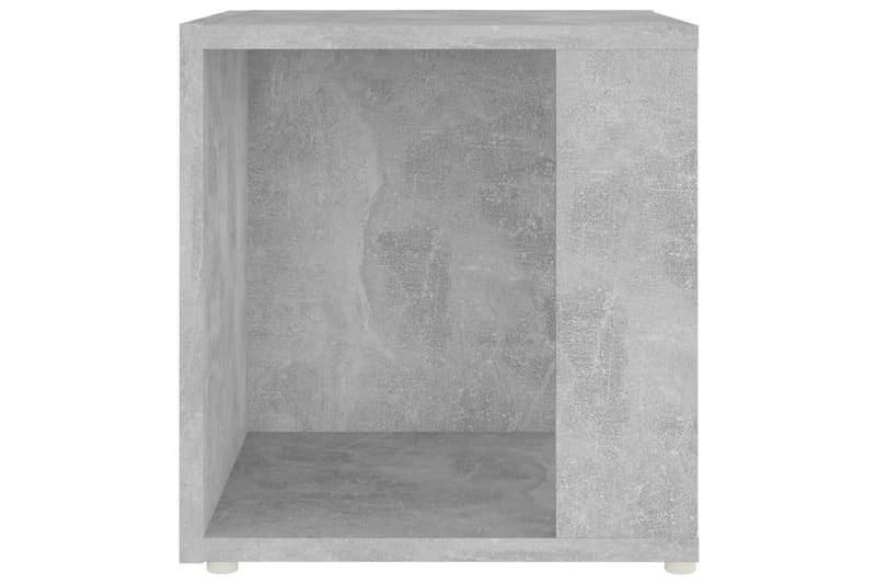 Sivupöytä betoninharmaa 33x33x34,5 cm lastulevy - Harmaa - Huonekalut - Pöytä & ruokailuryhmä - Apupöytä & sivupöytä - Lamppupöytä