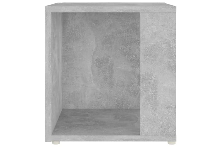 Sivupöytä betoninharmaa 33x33x34,5 cm lastulevy - Harmaa - Tarjotinpöytä & pikkupöytä - Lamppupöytä