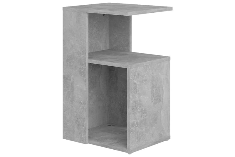 Sivupöytä betoninharmaa 36x30x56 cm lastulevy - Huonekalut - Pöytä & ruokailuryhmä - Apupöytä & sivupöytä - Lamppupöytä