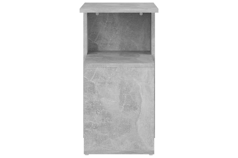 Sivupöytä betoninharmaa 36x30x56 cm lastulevy - Huonekalut - Pöytä & ruokailuryhmä - Apupöytä & sivupöytä - Lamppupöytä