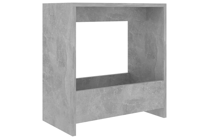 Sivupöytä betoninharmaa 50x26x50 cm lastulevy - Lamppupöytä - Tarjotinpöytä & pikkupöytä