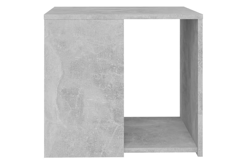 Sivupöytä betoninharmaa 50x50x45 cm lastulevy - Huonekalut - Pöytä & ruokailuryhmä - Apupöytä & sivupöytä - Lamppupöytä