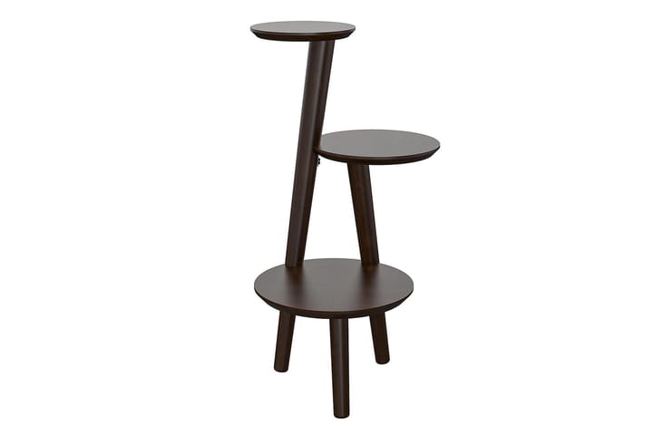 Sivupöytä Brittany 44 cm Pähkinänruskea - Novogratz - Tarjotinpöytä & pikkupöytä - Lamppupöytä