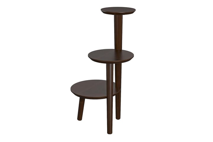 Sivupöytä Brittany 44 cm Pähkinänruskea - Novogratz - Tarjotinpöytä & pikkupöytä - Lamppupöytä