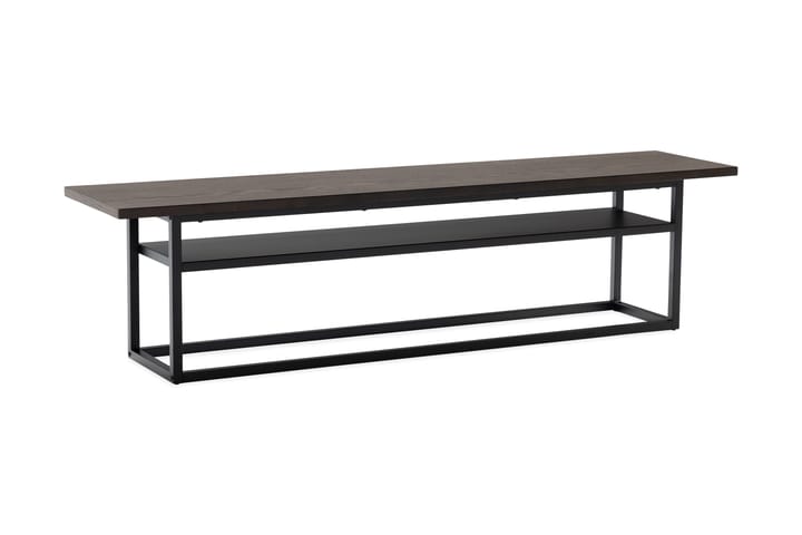 Sivupöytä Cantwall 40 cm - Tummanruskea/Mattamusta - Tarjotinpöytä & pikkupöytä - Lamppupöytä