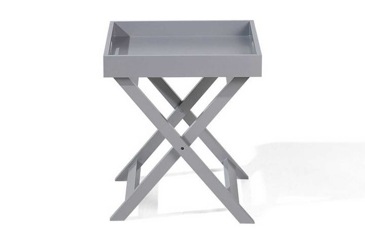 Sivupöytä Chester 40 cm - Harmaa - Tarjotinpöytä & pikkupöytä - Lamppupöytä