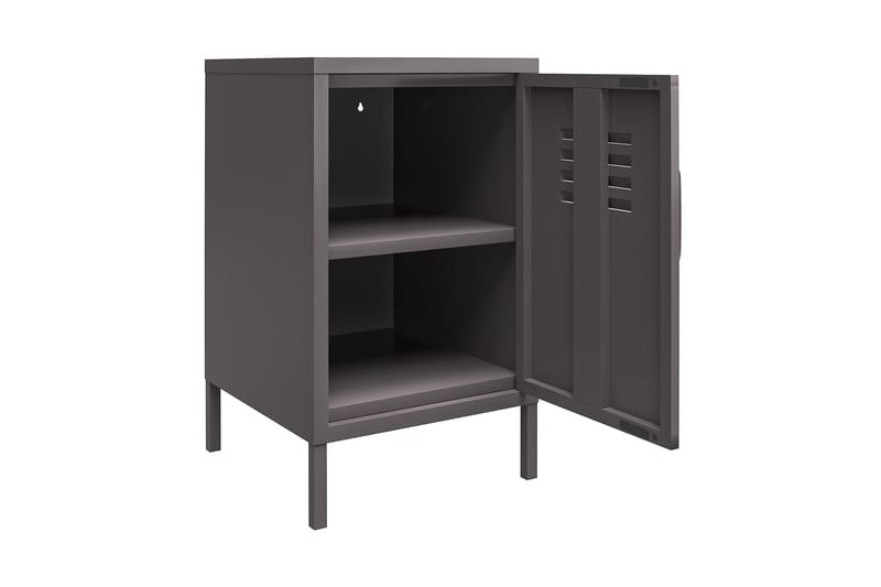 Sivupöytä Franklin 38x40 cm Harmaa - Dorel Home - Huonekalut - Pöytä & ruokailuryhmä - Apupöytä & sivupöytä - Lamppupöytä