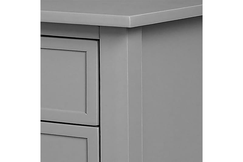 Sivupöytä Franklin 56 cm 2 laatikkoa Harmaa - Dorel Home - Huonekalut - Pöytä & ruokailuryhmä - Apupöytä & sivupöytä - Lamppupöytä