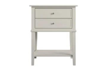 Sivupöytä Franklin 56x39 cm Beige - Queer Eye - Huonekalut - Pöytä & ruokailuryhmä - Apupöytä & sivupöytä - Lamppupöytä