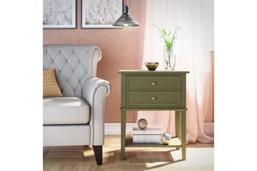 Sivupöytä Franklin 56x39 cm Oliivinvihreä