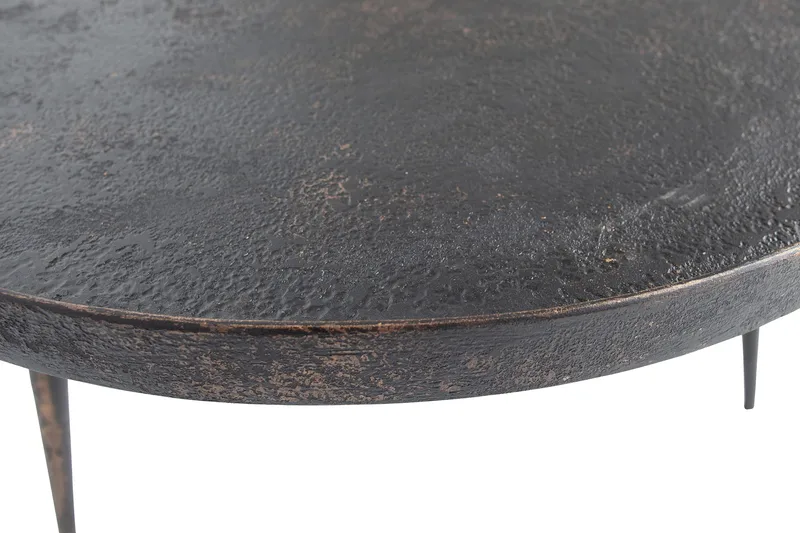 Sivupöytä Fredvik 58 cm Pyöreä - Kulta - Huonekalut - Pöytä & ruokailuryhmä - Apupöytä & sivupöytä - Lamppupöytä