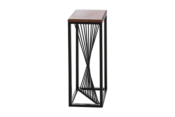 Sivupöytä Gimdalsby 20x62x20 cm - Musta - Tarjotinpöytä & pikkupöytä - Lamppupöytä