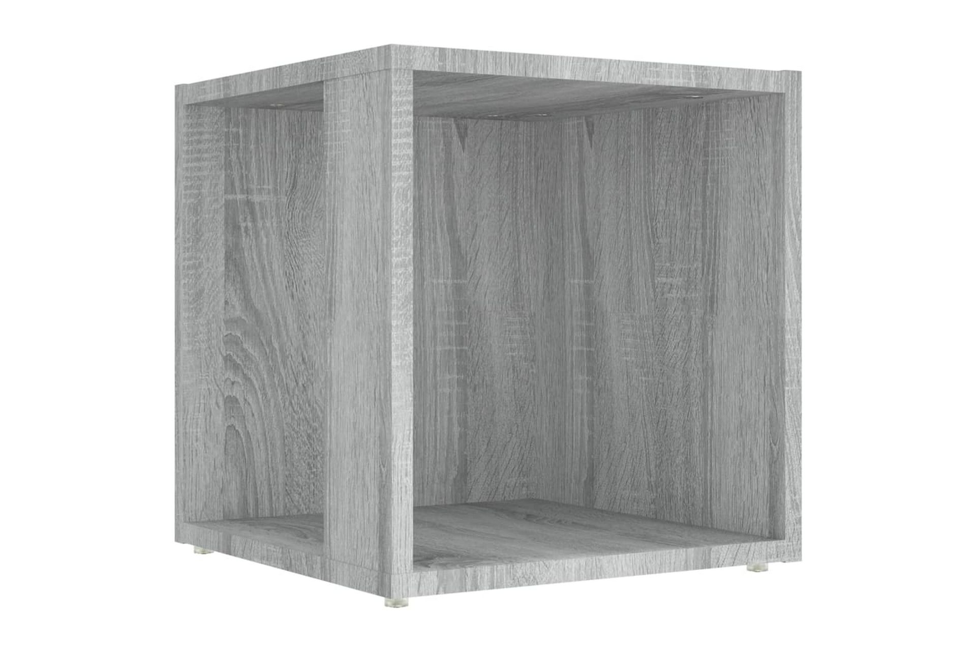Sivupöytä harmaa Sonoma 33x33x34,5 cm tekninen puu - Harmaa - Huonekalut - Pöytä & ruokailuryhmä - Apupöytä & sivupöytä - Lamppupöytä