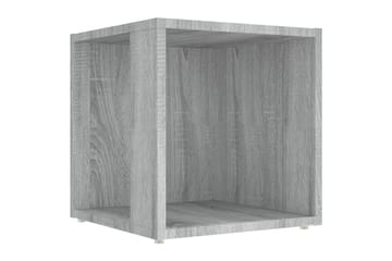 Sivupöytä harmaa Sonoma 33x33x34,5 cm tekninen puu - Harmaa - Huonekalut - Pöytä & ruokailuryhmä - Apupöytä & sivupöytä - Lamppupöytä
