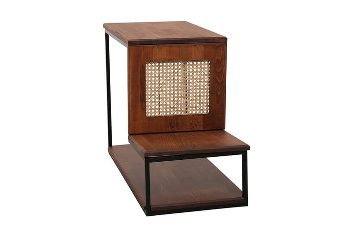 Sivupöytä Hedonna 37x57x37 cm - Ruskea - Tarjotinpöytä & pikkupöytä - Lamppupöytä
