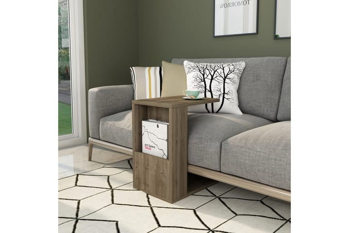 Sivupöytä Hondered 30x50x30 cm - Ruskea - Tarjotinpöytä & pikkupöytä - Lamppupöytä