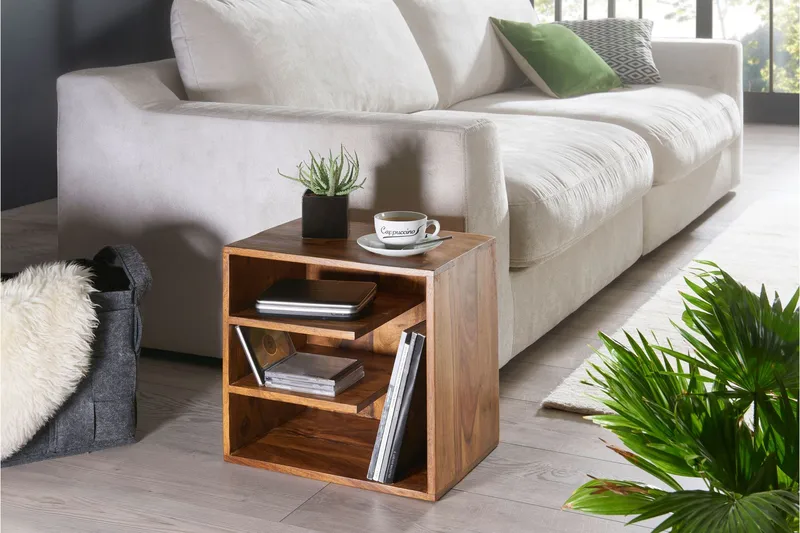 Sivupöytä Joah 43 cm, Puu/Luonnonväri