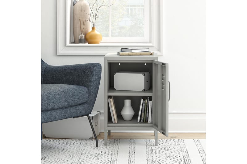 Sivupöytä Juliette 38x40 cm Beige - Novogratz - Huonekalut - Pöytä & ruokailuryhmä - Apupöytä & sivupöytä - Lamppupöytä