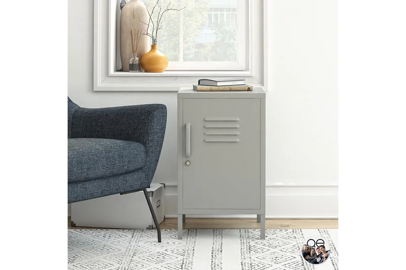 Sivupöytä Juliette 38x40 cm Beige - Novogratz - Huonekalut - Pöytä & ruokailuryhmä - Apupöytä & sivupöytä - Lamppupöytä