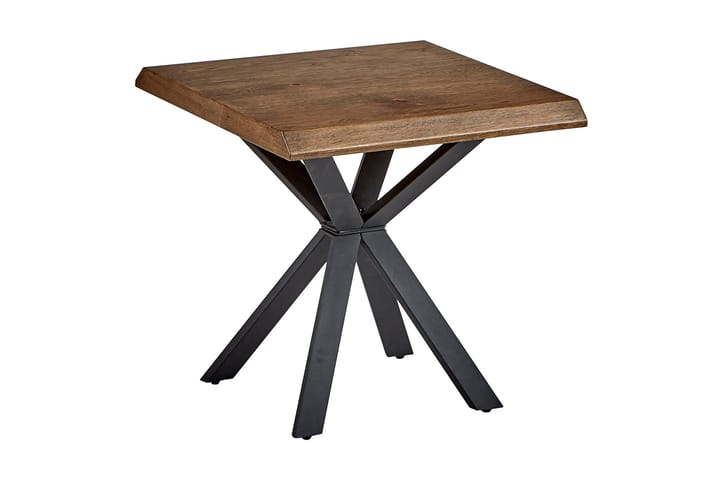 Sivupöytä Le-Rouge 60x60 cm - Ruskea - Tarjotinpöytä & pikkupöytä - Lamppupöytä