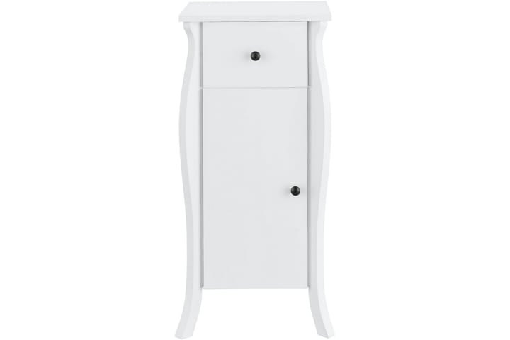 Sivupöytä Leifiana 38 cm - Valkoinen - Tarjotinpöytä & pikkupöytä - Lamppupöytä