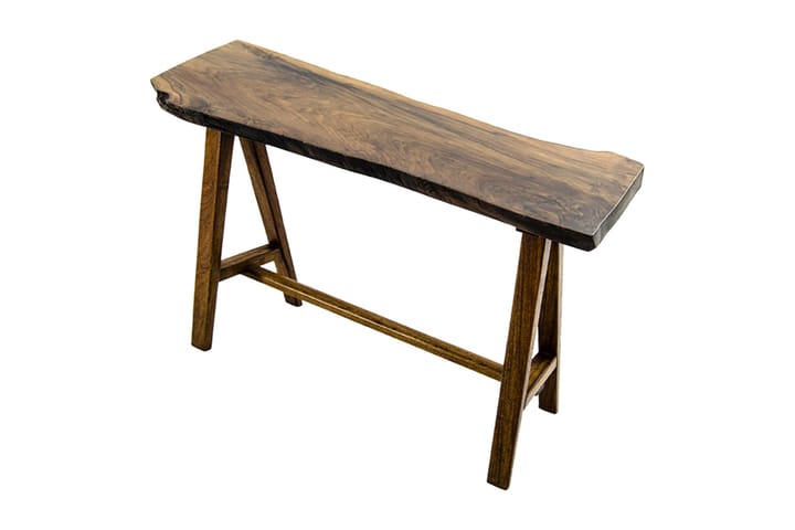 Sivupöytä Malaon 130 cm - Tummanruskea - Tarjotinpöytä & pikkupöytä - Lamppupöytä