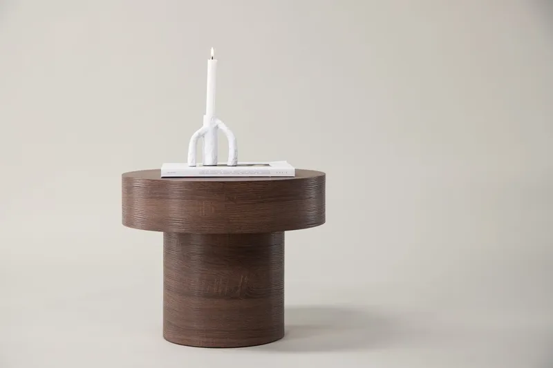 Sivupöytä Malung 50 cm - Ruskea - Huonekalut - Pöytä & ruokailuryhmä - Apupöytä & sivupöytä - Lamppupöytä