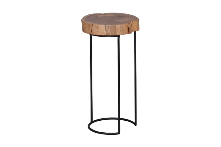 Sivupöytä Marcuson 28 cm - Puu/Luonnonväri - Lamppupöytä - Tarjotinpöytä & pikkupöytä