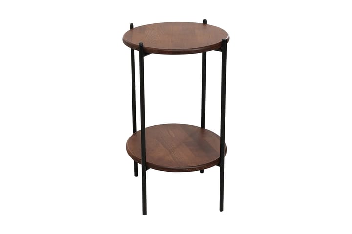 Sivupöytä Mattarbodum 40x70x40 cm Pyöreä - Ruskea - Lamppupöytä - Tarjotinpöytä & pikkupöytä