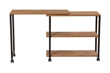 Sivupöytä Melisey 76 cm - Luonnonväri/Musta - Huonekalut - Pöytä & ruokailuryhmä - Apupöytä & sivupöytä - Lamppupöytä