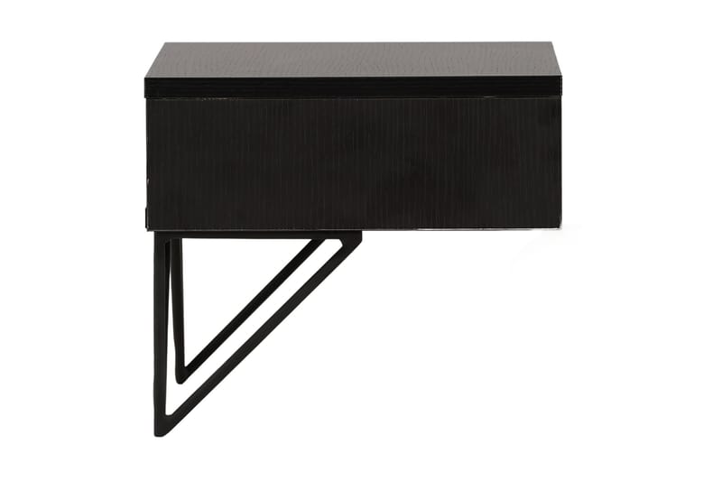 Sivupöytä Memphisa 41 cm - Musta - Huonekalut - Pöytä & ruokailuryhmä - Apupöytä & sivupöytä - Lamppupöytä