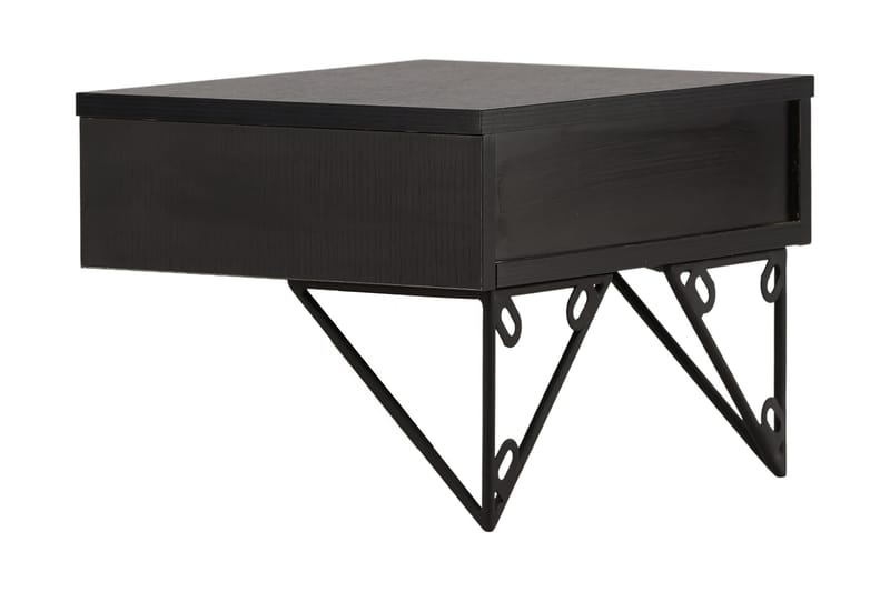 Sivupöytä Memphisa 41 cm - Musta - Huonekalut - Pöytä & ruokailuryhmä - Apupöytä & sivupöytä - Lamppupöytä