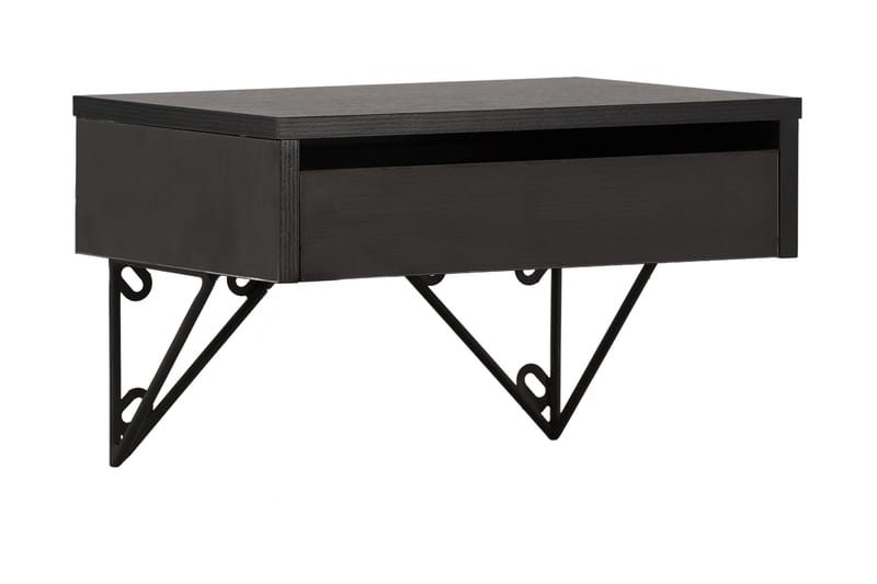 Sivupöytä Memphisa 41 cm - Musta - Huonekalut - Pöytä & ruokailuryhmä - Apupöytä & sivupöytä - Lamppupöytä