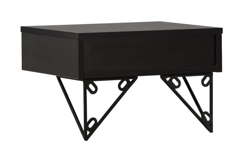 Sivupöytä Memphisa 41 cm - Musta - Huonekalut - Pöytä & ruokailuryhmä - Apupöytä & sivupöytä - Lamppupöytä