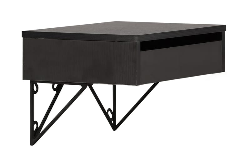 Sivupöytä Memphisa 41 cm - Musta - Huonekalut - Pöytä & ruokailuryhmä - Apupöytä & sivupöytä - Lamppupöytä