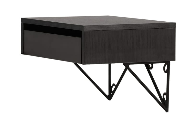 Sivupöytä Memphisa 41 cm - Musta - Huonekalut - Pöytä & ruokailuryhmä - Apupöytä & sivupöytä - Lamppupöytä