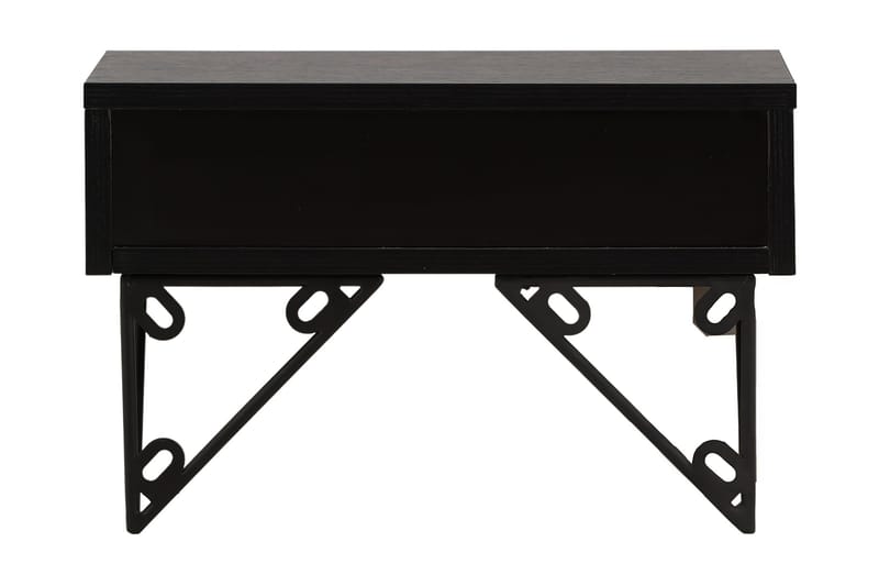 Sivupöytä Memphisa 41 cm - Musta - Huonekalut - Pöytä & ruokailuryhmä - Apupöytä & sivupöytä - Lamppupöytä