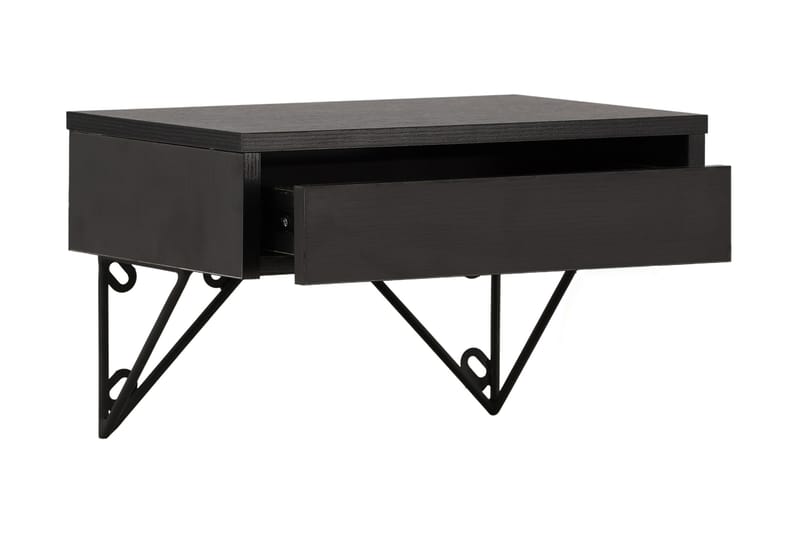 Sivupöytä Memphisa 41 cm - Musta - Huonekalut - Pöytä & ruokailuryhmä - Apupöytä & sivupöytä - Lamppupöytä