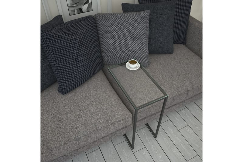 Sivupöytä Mertha 46 cm - Musta - Huonekalut - Pöytä & ruokailuryhmä - Apupöytä & sivupöytä - Lamppupöytä