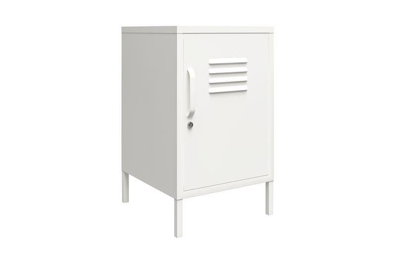 Sivupöytä Mission District 38x40 cm Valkoinen - Dorel Home - Huonekalut - Pöytä & ruokailuryhmä - Apupöytä & sivupöytä - Lamppupöytä